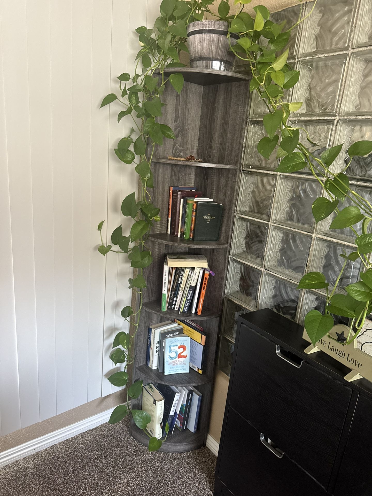 Book Case Corner Shelf