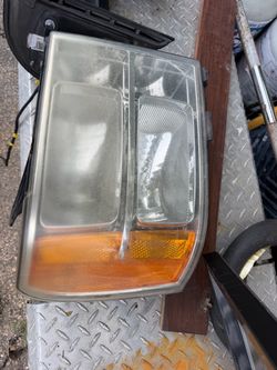 Mirror and light for GMC sierra 2500 right side