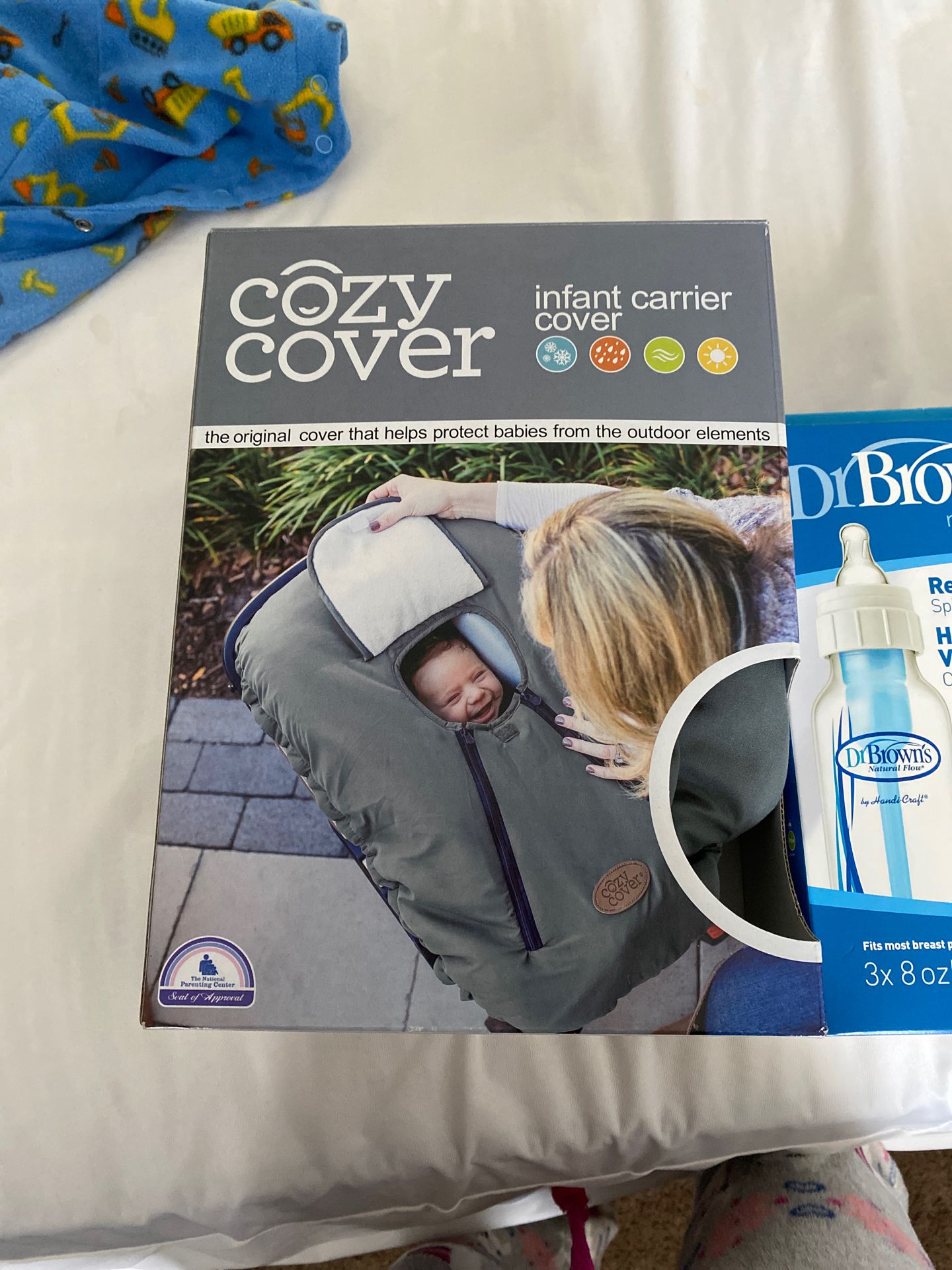 Cozy cover for car seat