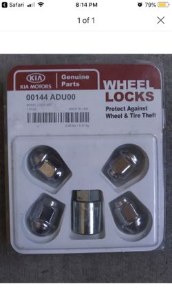 Kia wheels locks New fit many years & models