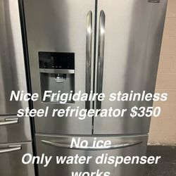 Nice Frigidaire Stainless Steel Refrigerator 