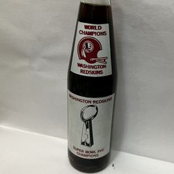 Coke antiques Wold Wachinton Redskins Super Bowl Xvll