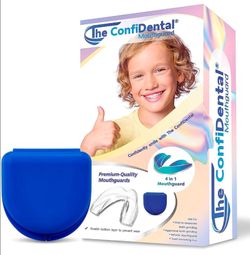 The ConfiDental Mouth Guard for Grinding Teeth at Night - 2 Models for Child or Small Mouth