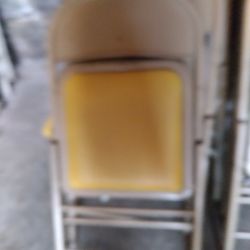 Metal Folding Plastic Chairs With Padded Seats