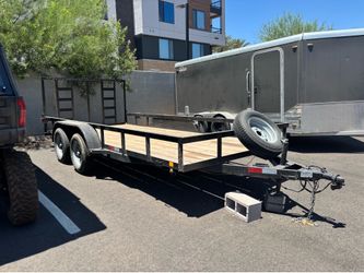 2022 16ft flatbed trailer
