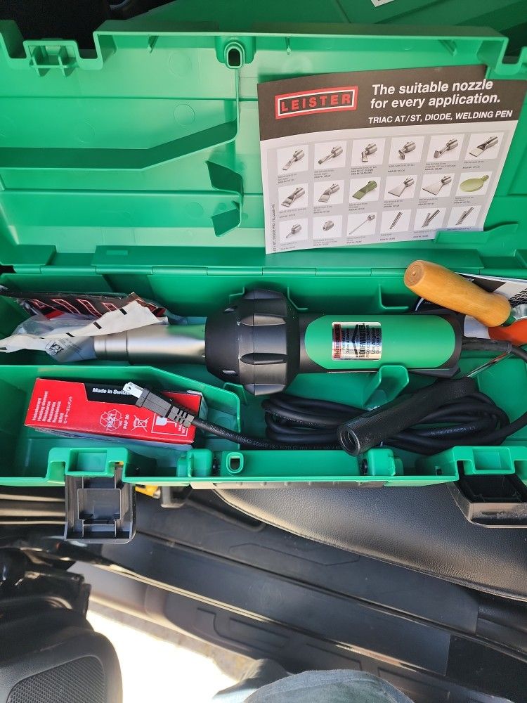 Leister Heat Gun. 2 New/nuevas Por 750$