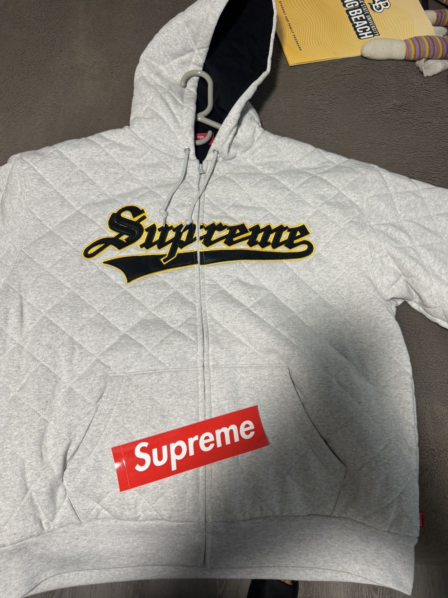 Supreme Quilted Zip Up