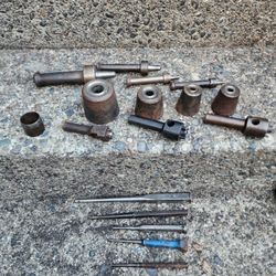 C.S. Osborne Spur Grommet Setter Sizes #6, #4, #1, #1.