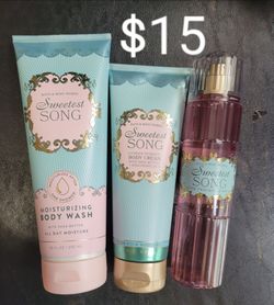 Bath Body Sweetest Song