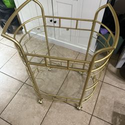 Gold Bar Cart 