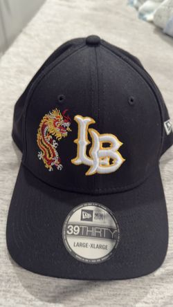 Long Beach New Era Hat L/XL w/Chinese Dragon