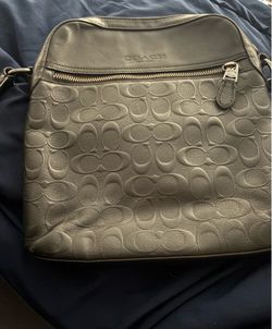 Black Coach men side bag