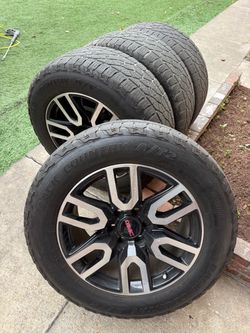 20 Chevy wheels and tires gmc sierra Denali
