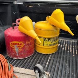 OSHA Safety Gas Cans – Eagle & Justrite (Metal)