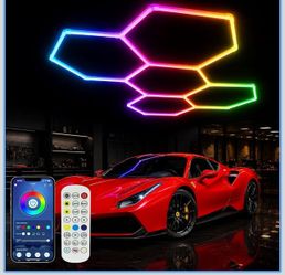 25Pack RGB Hexagon Lights