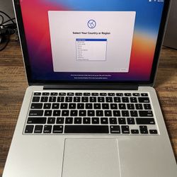 MacBook Pro 13" Retina (Mid 2014) - 16GB RAM / 500GB SSD / macOS Big Sur