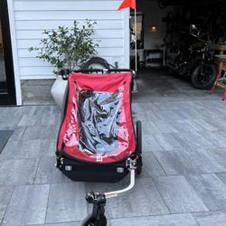 Burley 2 Seater Bike Trailer And Stroller