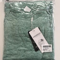 XIEERDUO Womens Casual Sweatshirts Long Sleeve Shirts Oversized With Pocket Tunic Tops S-3XL