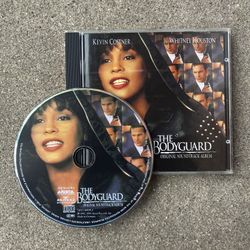 Whitney Houston - The Bodyguard Soundtrack CD With Booklet - Like New