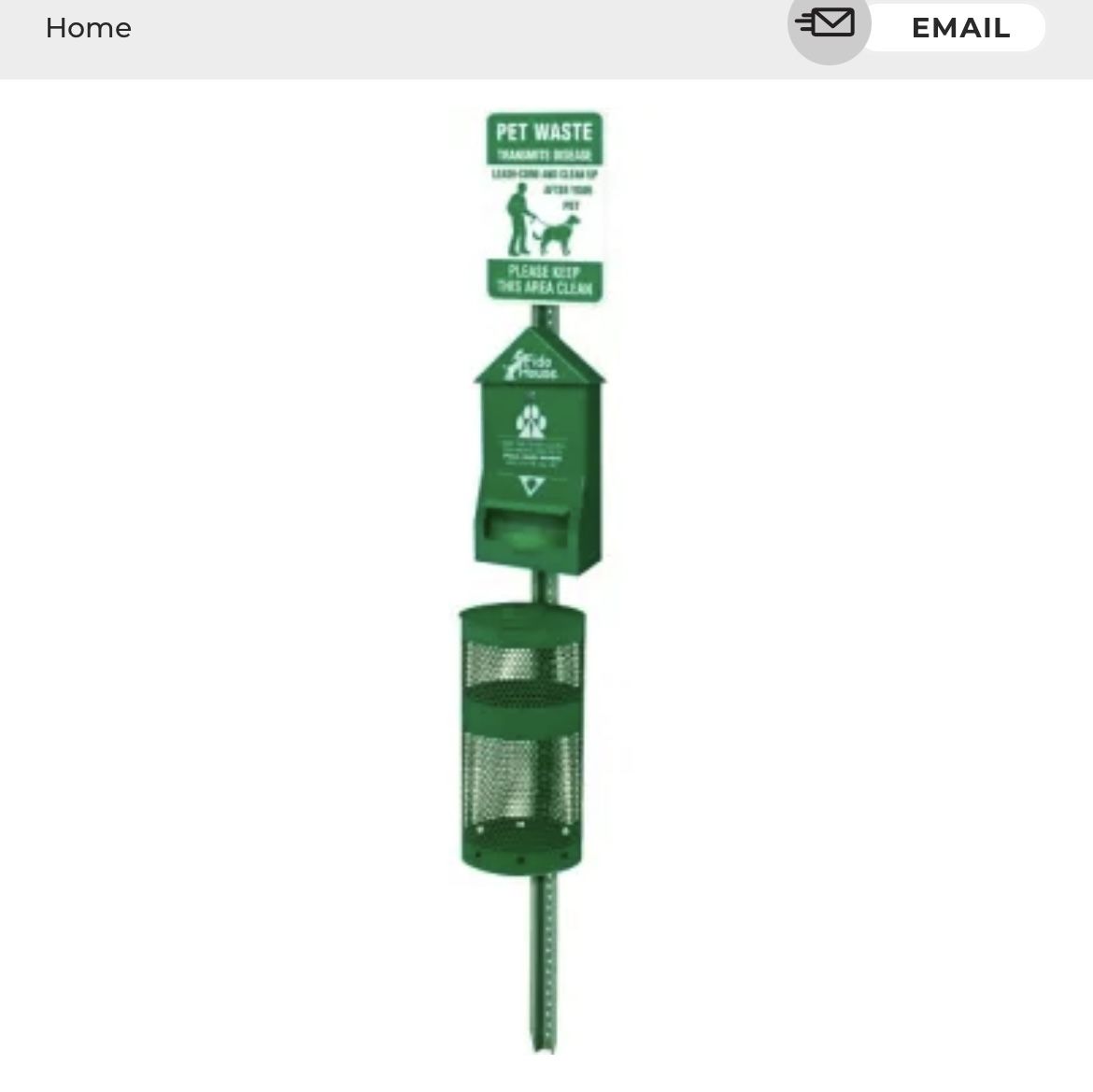 Pet Waste Station Complete Set