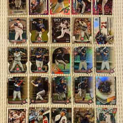 Chicago Cubs 45 Card Baseball Lot! Rookies, Prospects, Refractors, Prizms, Autographs, Short Prints, Variations & More!