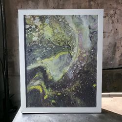 Out There - 11x14in Stretched Canvas 