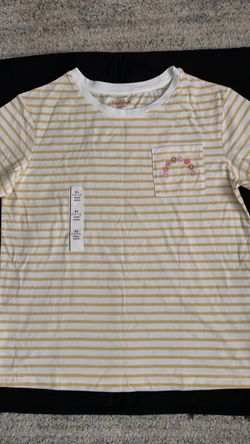 Cat & Jack Kids Striped T-Shirt XL (14/16)