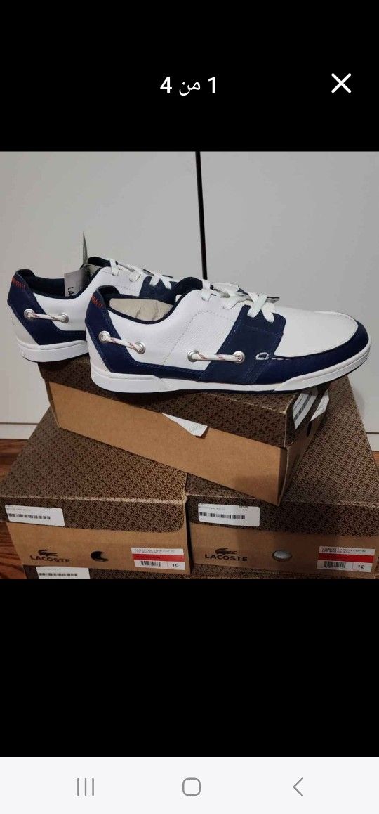 LACOSTE sneakers. All sizes.10/12/13/9:5/8:5