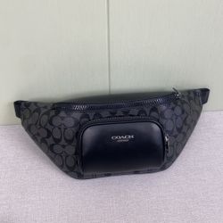 Coach new track c8442 new chest bag waist bag for men's casual shipment