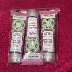 Human Kind hand cream trio - 3 x 15ml tubes #handcare