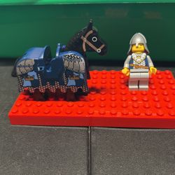 Lego Castle Horse And Minifigure