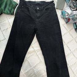 Black Bootcut Jeans