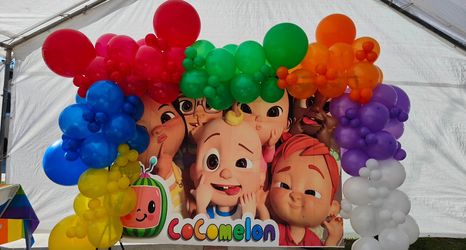 Party Decorations - Cocomelon Balloon Garland For Kids Party