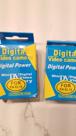 2 brand new digital Camera battery