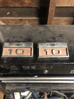 1966 chevy c10 emblems
