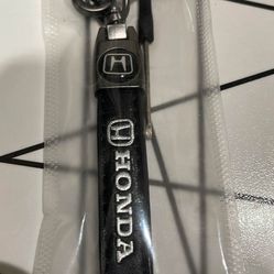 Honda Leather Key Chain 