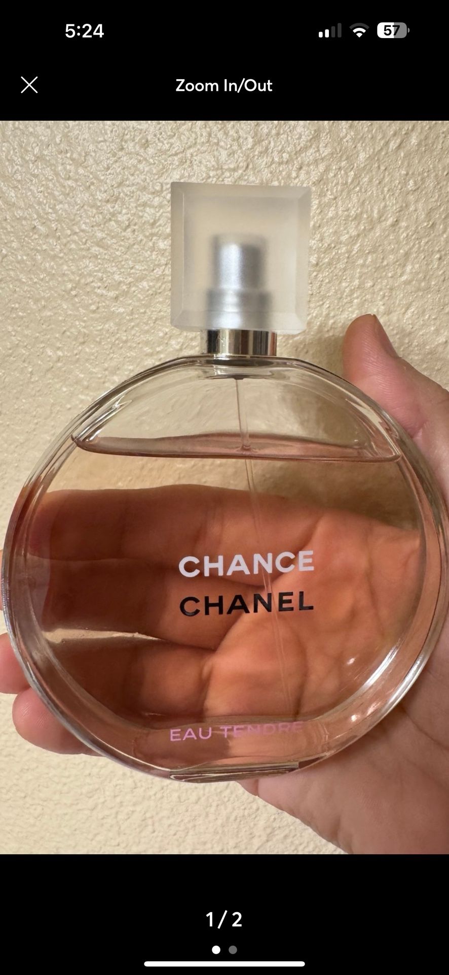 Chance Channel Perfume 5 Oz Bottle