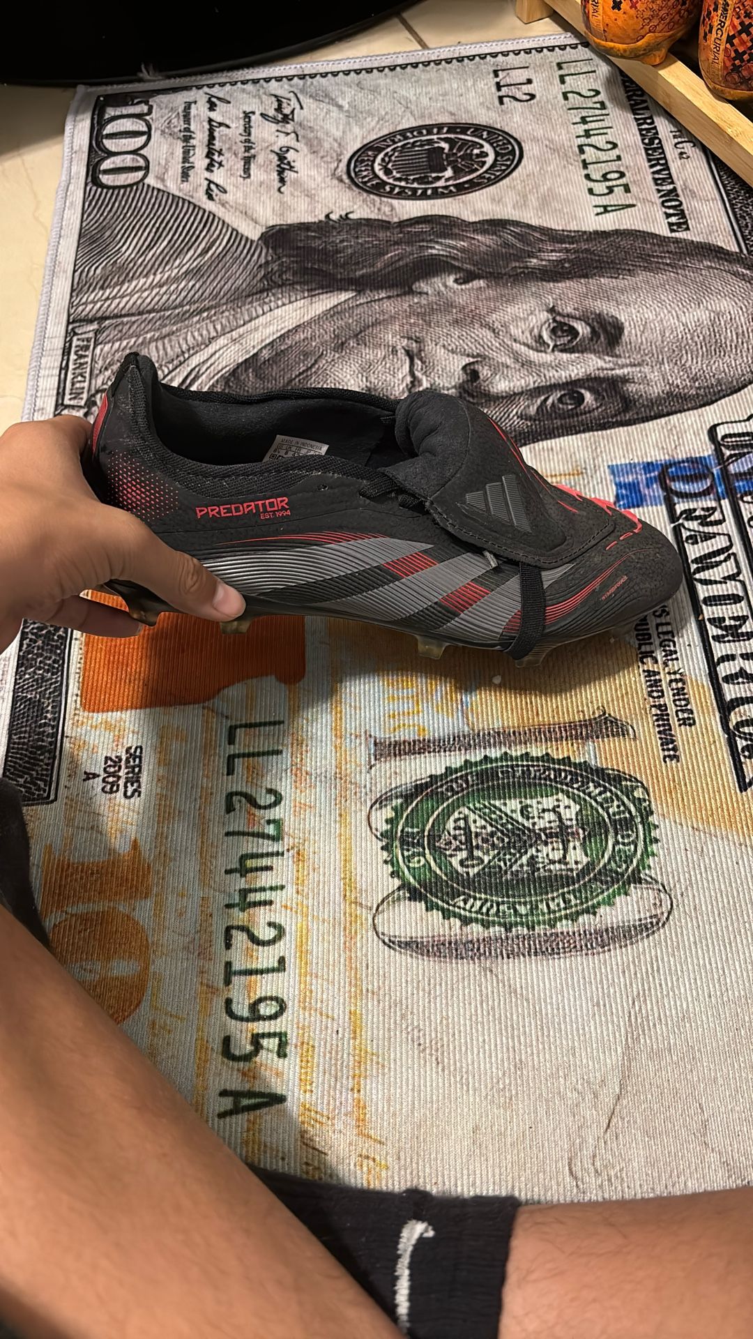 Adidas Predators Stealth Victory Size 8.5