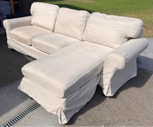 IKEA UPPLAND Sectional Sofa with Chaise Lounge