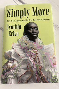 Cynthia Erivo - Simply More Hardcover Book New