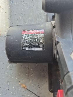 7 1/4 circular saw