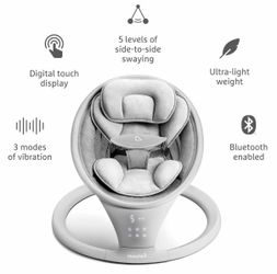 New Munchkin Baby Swing (Light Gray)