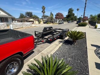 7x16 Zieman equipment TILT TRAILER CLEAN TITLE 7x16 electric brakes
