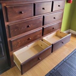 Nine Drawers Dresser