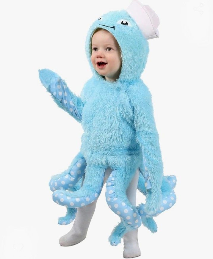 Baby Girl Octopus Costume Size 6-12 Months
