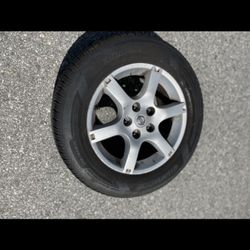1 - 215/60r16 5x114.3 5x4.5 Stock Nissan Altima Honda Accord Camry Civic Wheels Rims Good 80% Tread Tire 2024 DOT