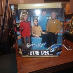 Barbie and Ken. Star Trek Giftset.