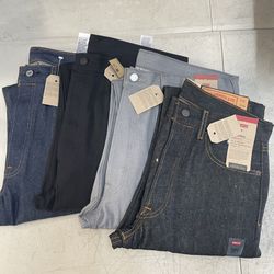 Levis 501 Shrink To Fit Jeans