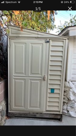 Outdoor Plastic Storage Shed