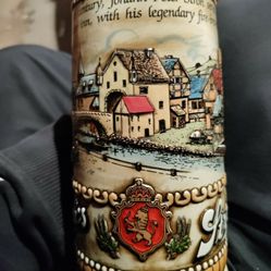 Strohs Vintage Beer Stein Heratage Series II